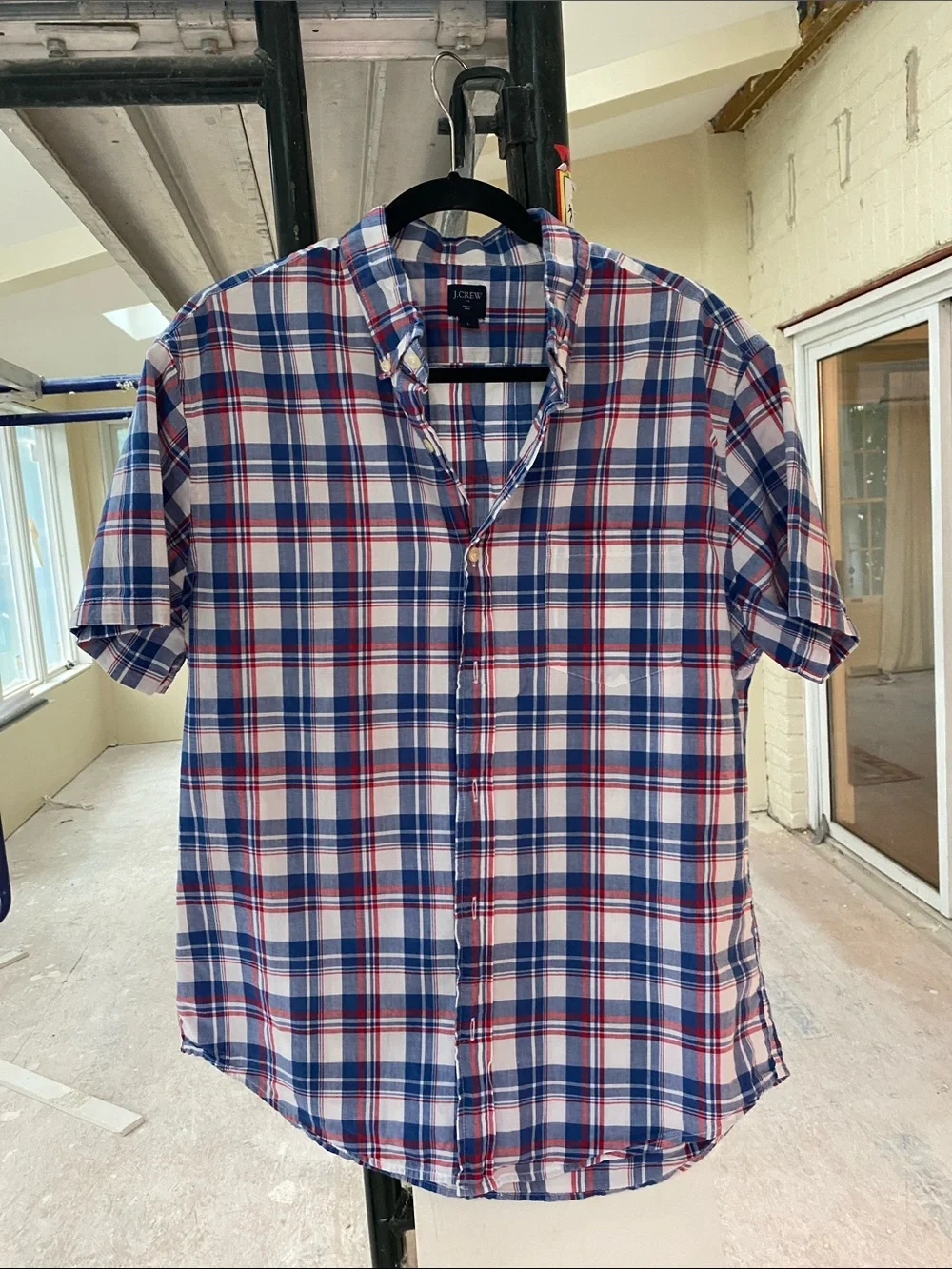 J CREW Button Down Short Sleeve Shirt